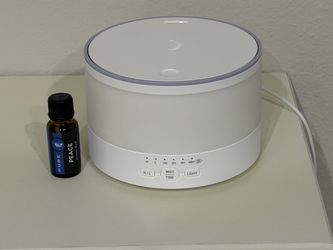 Essential Oil Aroma Diffuser with Color-Changing Light