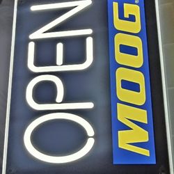 Moog Open LED Light Up Sign. 