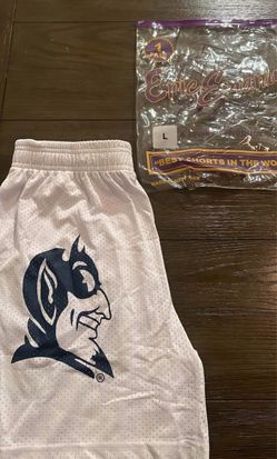 Eric Emanuel Duke Blue Devils Mesh Shorts Large