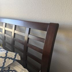 Queen Size Bed Frame with 2 Night Stands