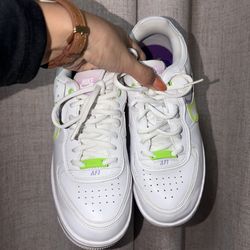 AF1 - Purple + Neon Green