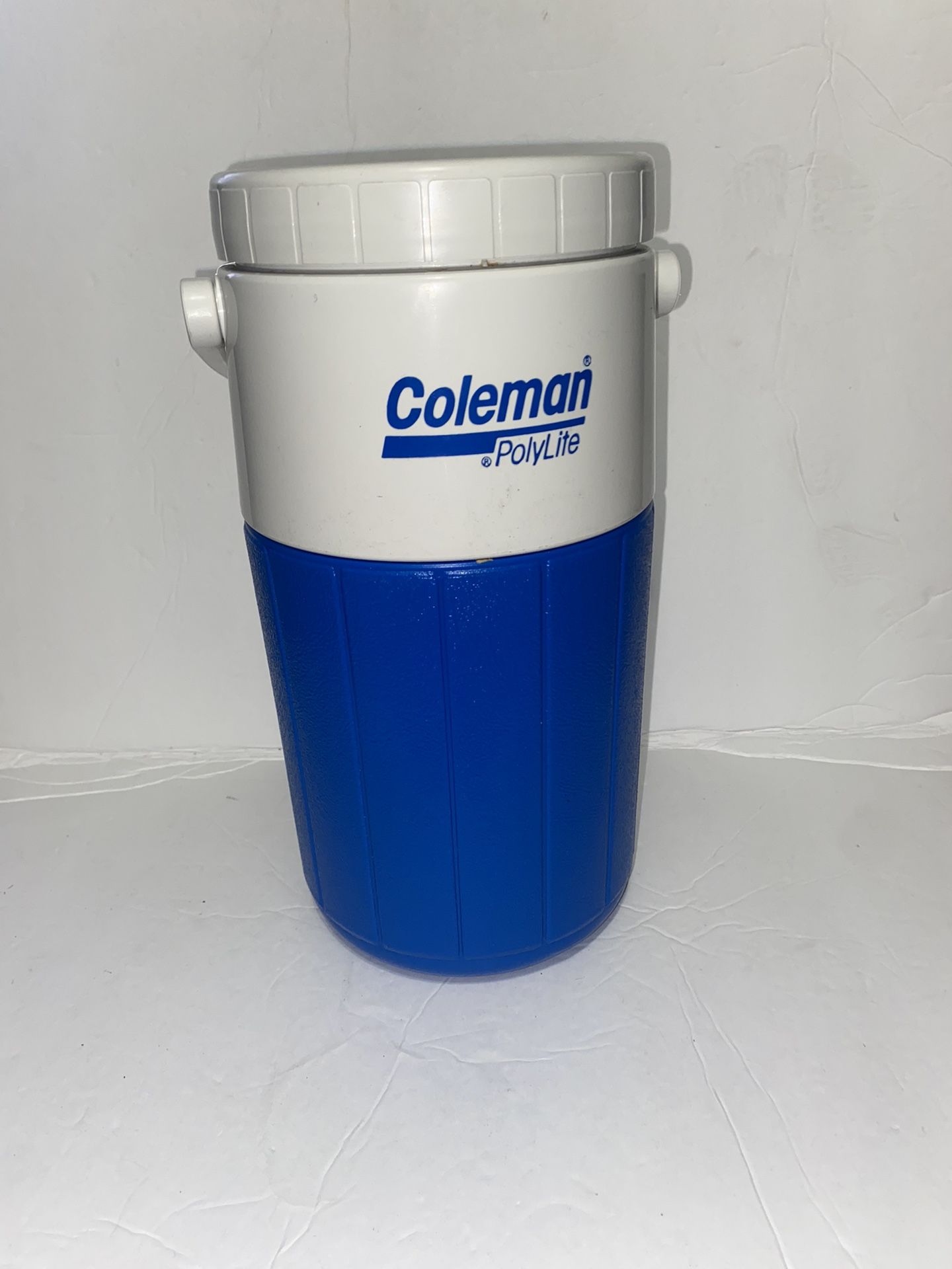 Coleman Polylite vintage 1/2 gallon water cooler jug