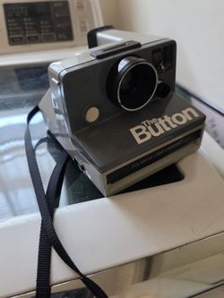 Polaroid Land Camera SX-70 The Button Instant Film -BATTERY TESTED WORKS