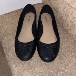 Black Size 7.5 Flats