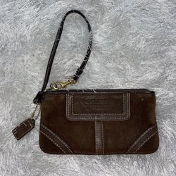 Coach wristlet wallet