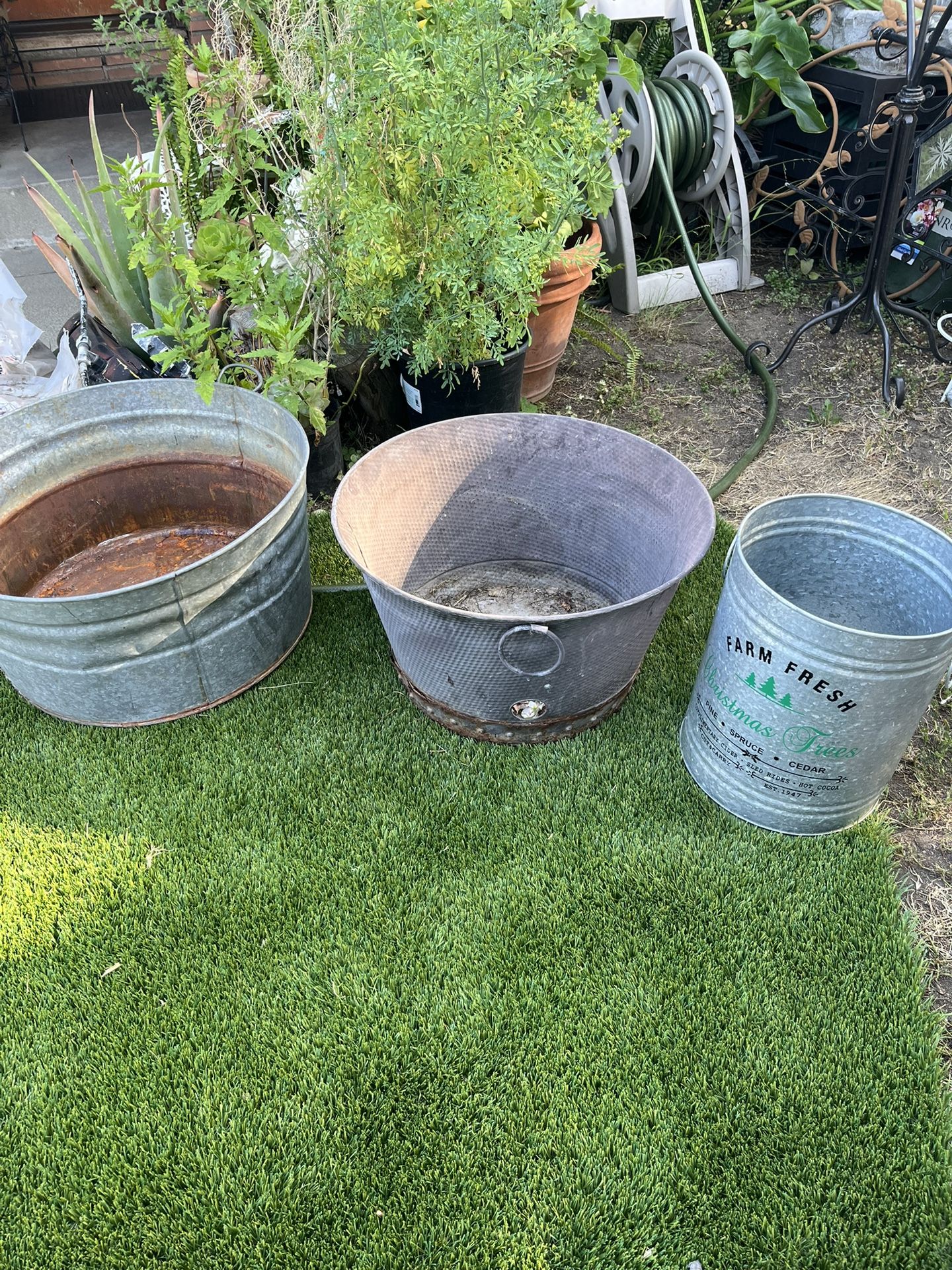 3 Tinas Para Patio