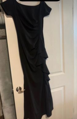 Small Black dress with slit