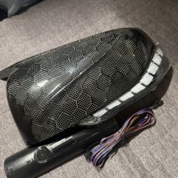 Mirror Cap w/ Rear View Mirror Lights 