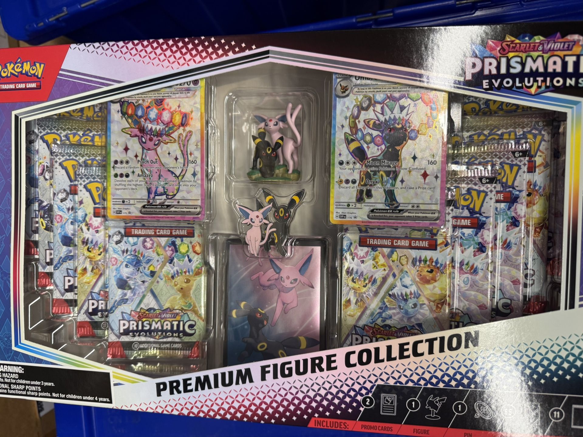 2 Sealed Pokemon prismatic Figure Premium Box