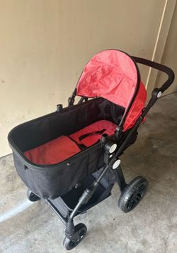 Newborn Infant Baby Bassinet Stroller - The Baby's Room