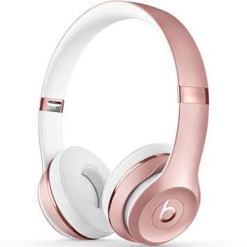 Apple Solo 3 Beats Wireless Headphones- Rose Gold