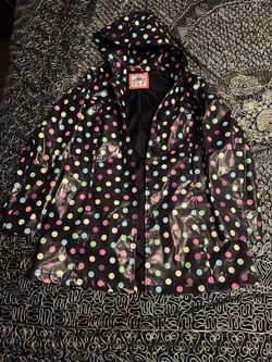 Polka dots Raincoat And Boots