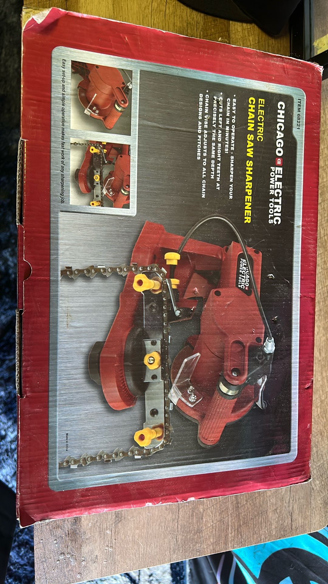 Chicago Electric Chainsaw Sharpener