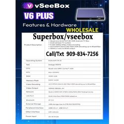 VSEEBOX V6 PLUS NEW supreme  new Model  Wholesale reseller  V6 VSEE BOX  PLUS