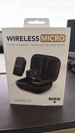 Rode Wireless Micro Compact Microphone