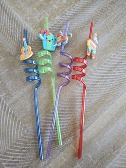 Fiesta Straws