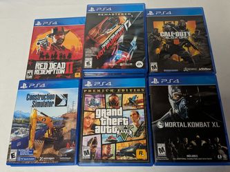PS4 Games - Price For Each - Video Game Playstation 4
