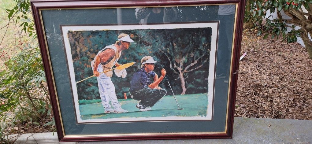 Autographed Golf PIC