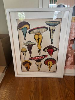 Mushroom Butt Art