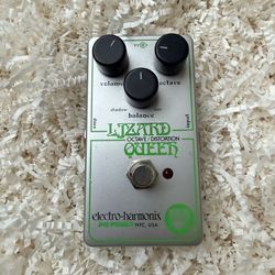 Elektroharmonix Lizard Queen Octave Fuzz Guitar Pedal