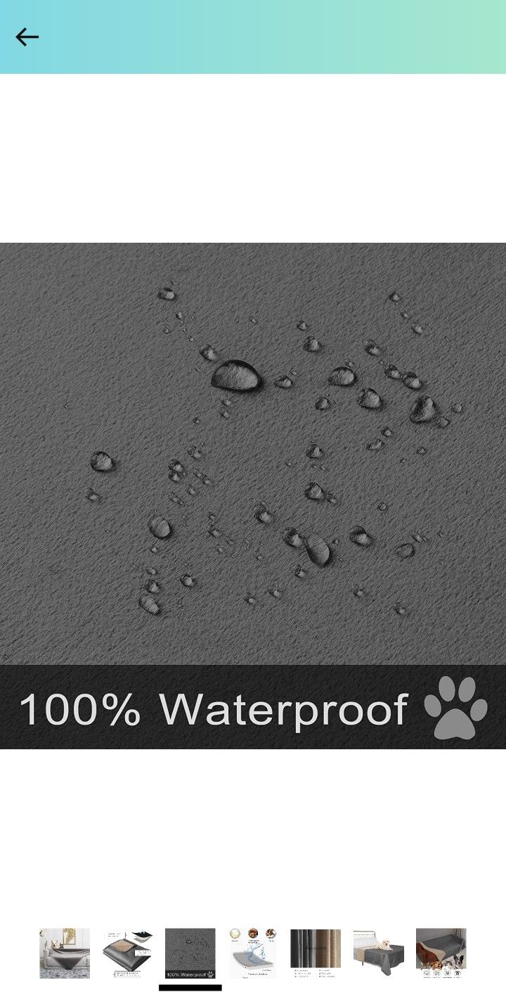 Dog Blanket Bed Waterproof Reversible 40x60