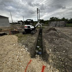 Excavadora Y Bobcact 