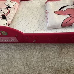 Toddler Plastic Bed With Waterproof Mattress 