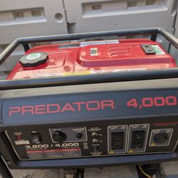 4000 Watt Generator Predator For Trade Or Sale