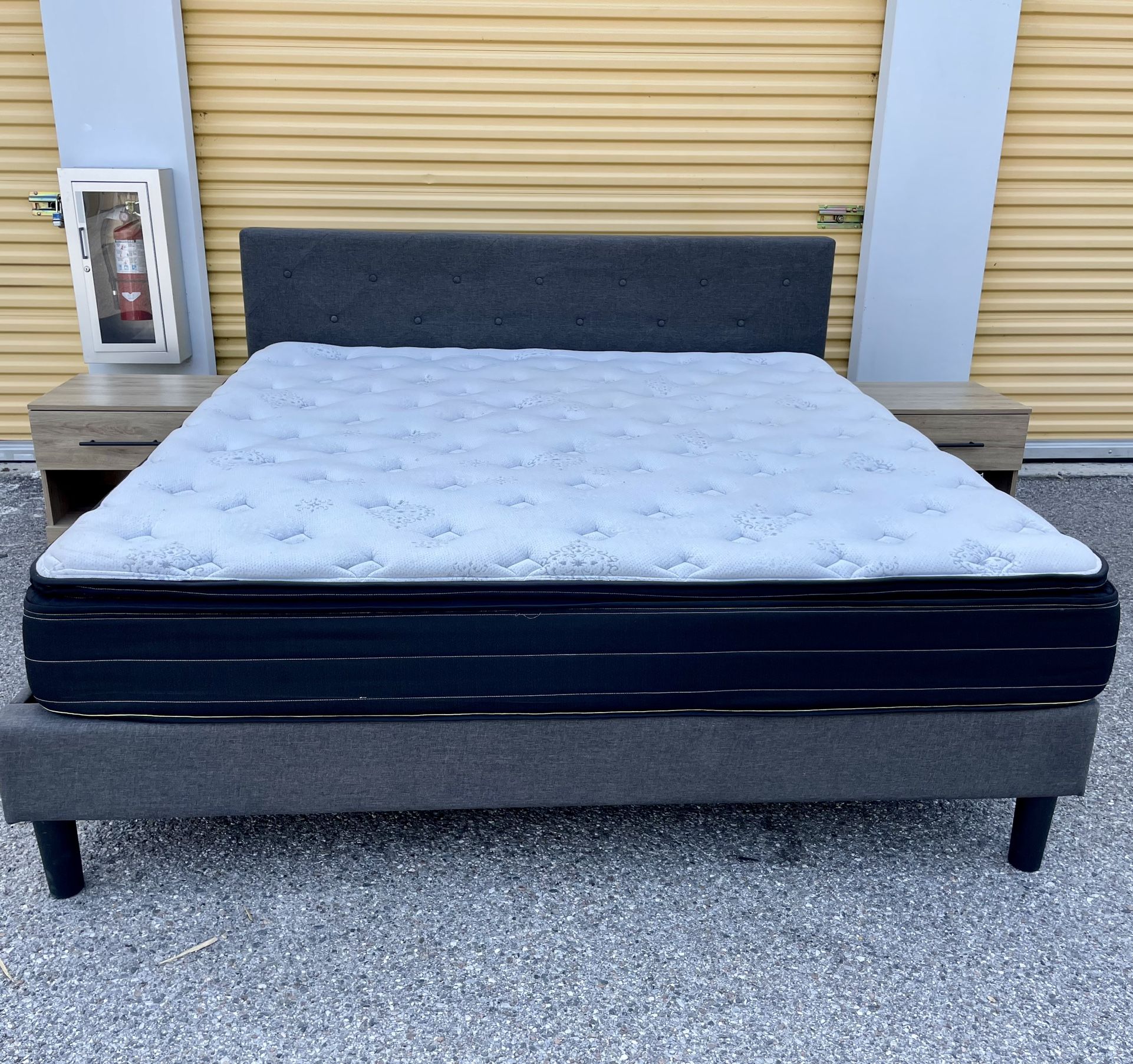 King Bed and Mattress