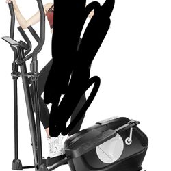 New In Box Elliptical Machine for Home Use, Cardio Cross Trainer Equipment with 8 Levels Magnetic Resistance
