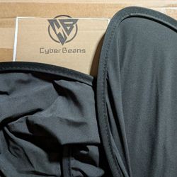 Brand New - CyberBeans Sunshade for Tesla Model 3 Glass Roof - UV & Heat Protection (BLACK & Silver Reflective)