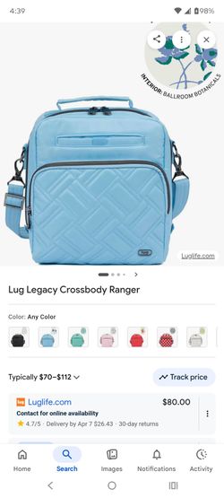 Lug Ranger Crossbody bag Bubble Blue 💙