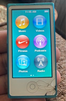 iPod Nano 7th gen (cracked screen)
