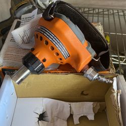 Ridgid Pneumatic Palm Nailer 3-1/2" Full-Size Adjustable R350PNF