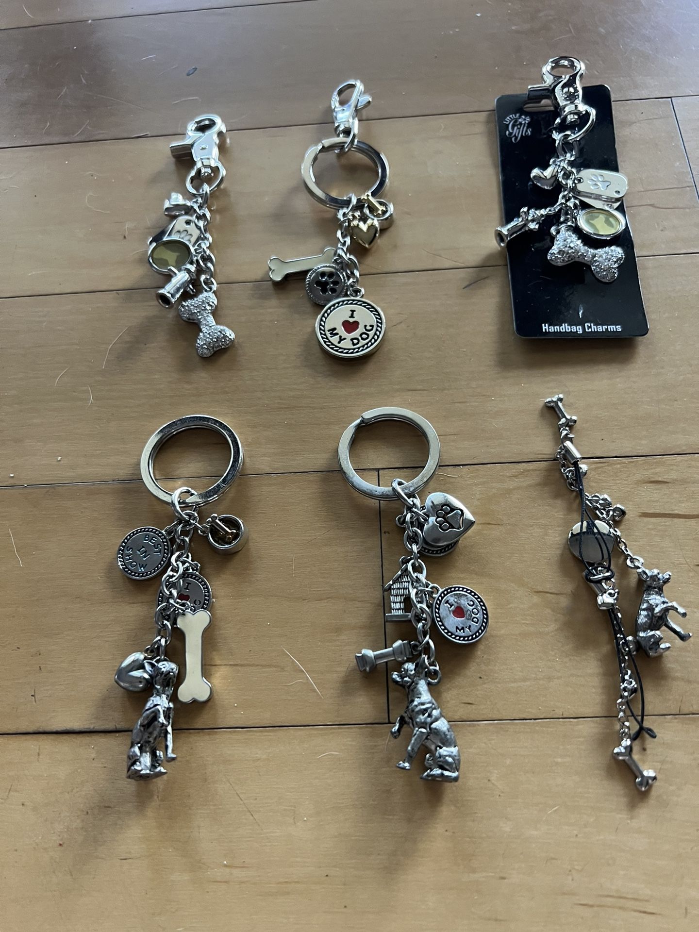 Handbag Charms/ Keychains NEW. $12 EACH
