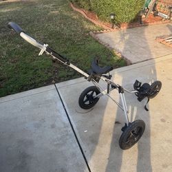 Bag Boy 3-WHEEL Golf Cart with 3 Wheels in GOOD working condition!