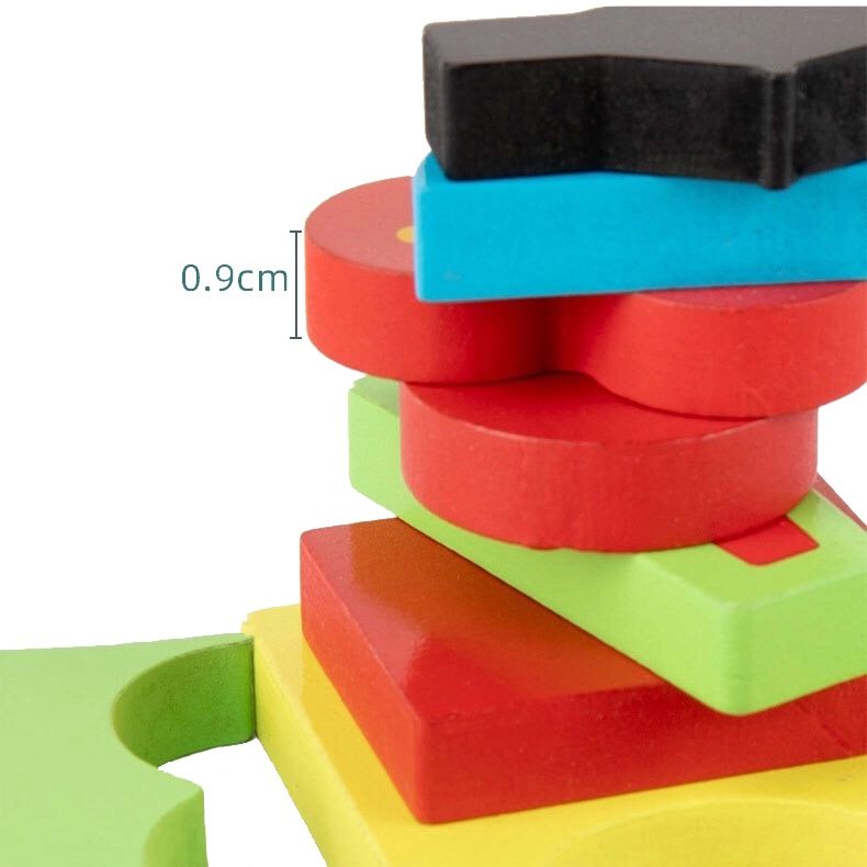 Educational Wood Letter Puzzle (Taxi)