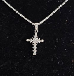 ✝️ Moissanite Cross Necklace ✝️