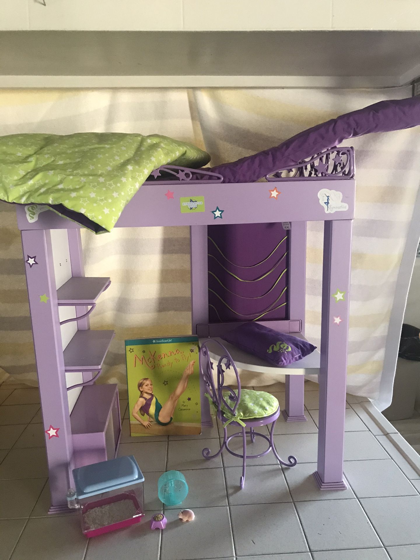 American Girl Doll McKenna Loft Bed Set