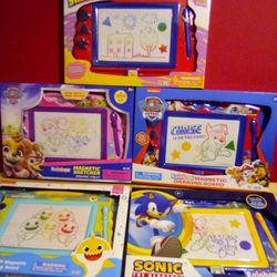 Large Magnetic Sketch Pads $7 Each