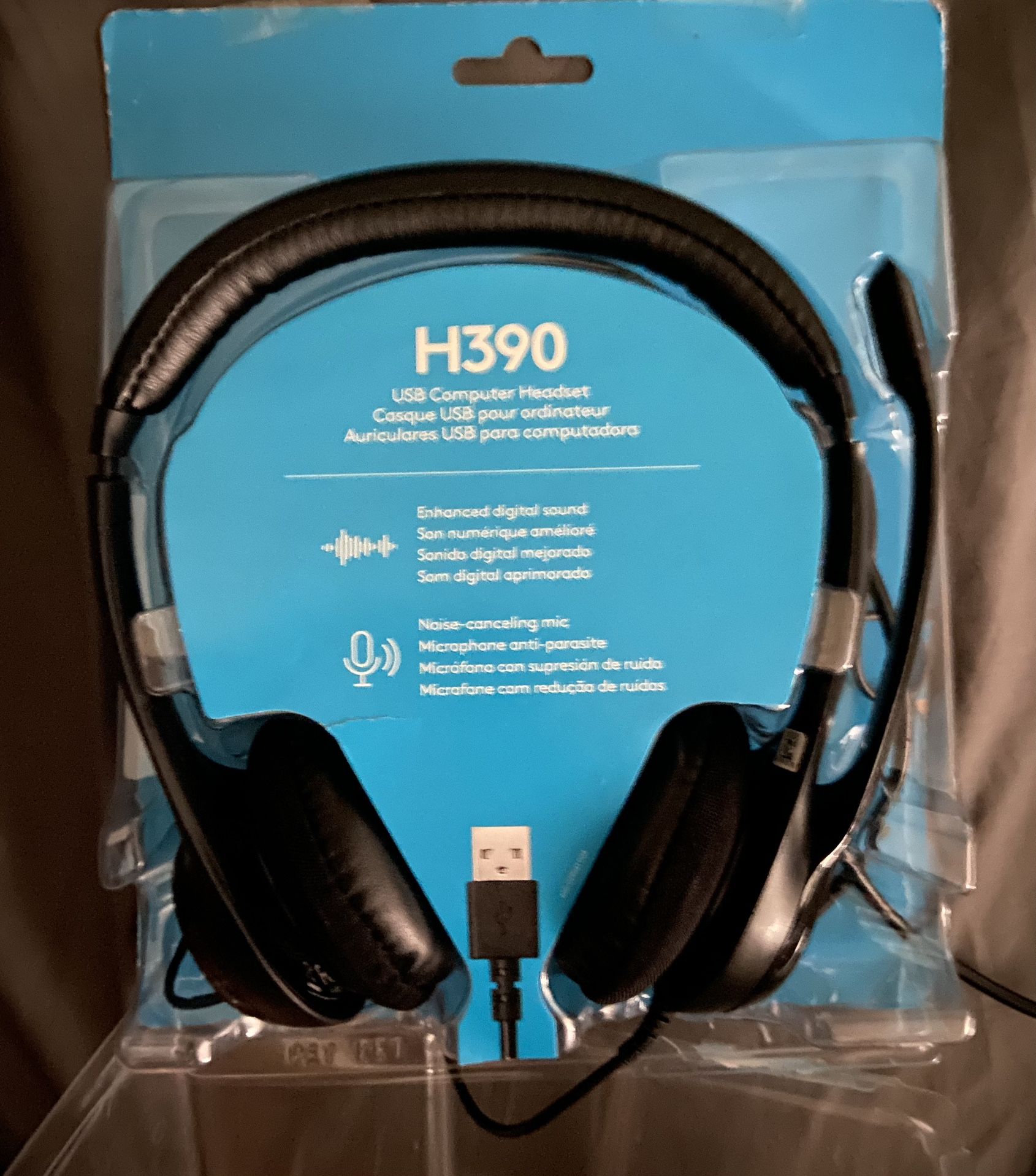 New Logitech USB Computer Headset