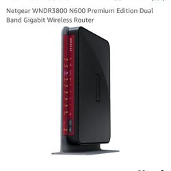 Netgear Wndr3800 N600 Wireless Dual Band Gigabite Router