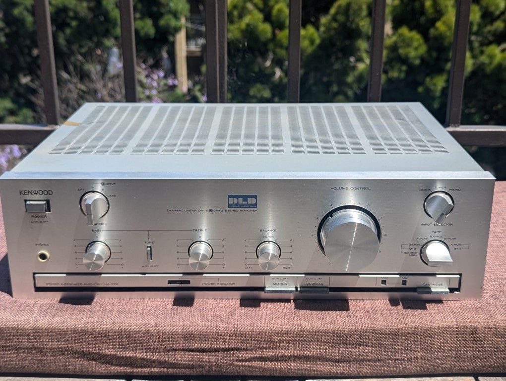 Vintage Kenwood Stereo Amplifier