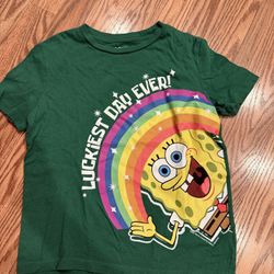 SpongeBob Boys Shirt Size Medium (8)