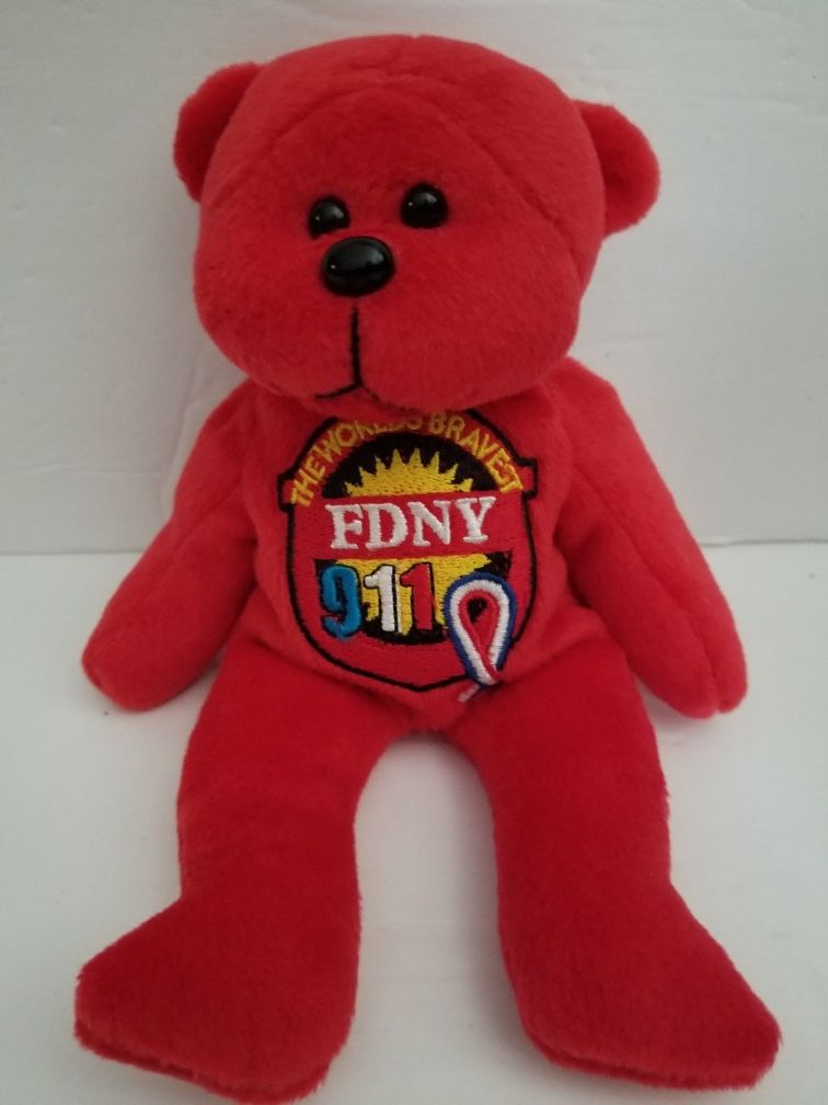 911 FDNY Teddy Bear