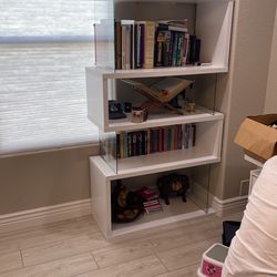 White Bookshelf