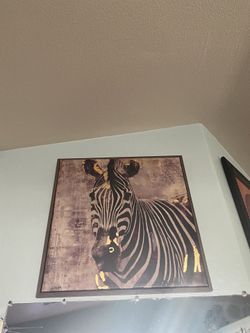 Giraffe wall picture 