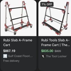Rubi A Frame Cart.