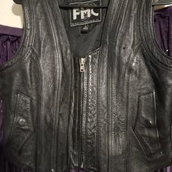 FMC Leather Vest