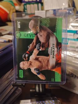 Paddy Pimblett UFC Trading Card Green Rookie